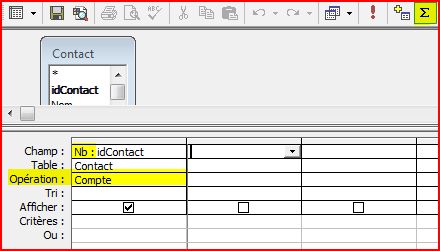 Compter tous les enregistrements